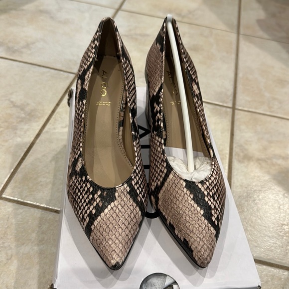 Aldo sevilassa Python snake pump 6.5 new with box - Picture 1 of 7